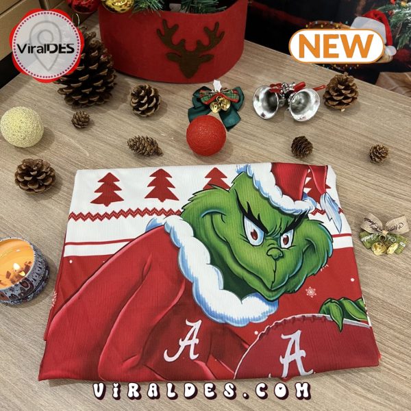 NCAA Alabama Crimson Tide Grinch Christmas Ugly Sweater