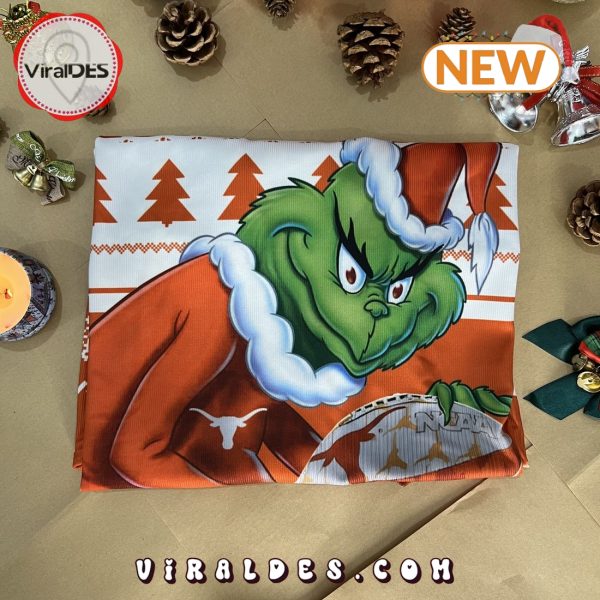 NCAA Texas Longhorns Grinch Ugly Sweater