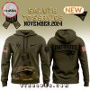 New England Patriots Camo 2024 Salute to Service Hoodie