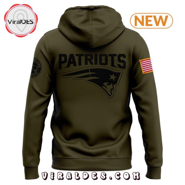 New England Patriots Camo Salute to Service Hoodie