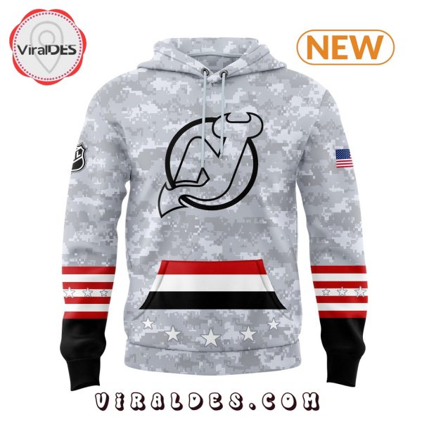 New Jersey Devils Military Appreciation Night Hoodie, Jogger, Cap