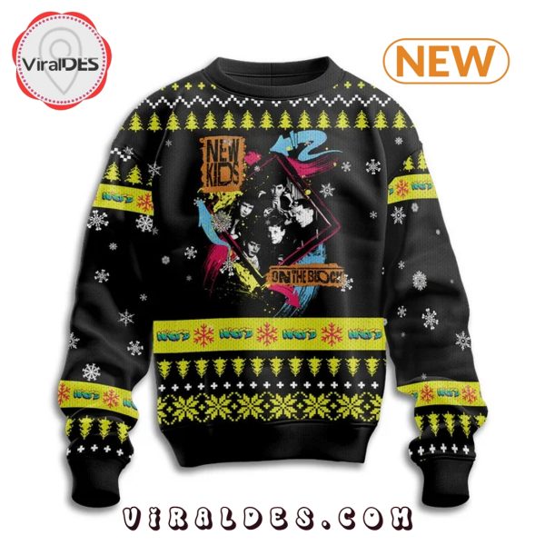 New Kids on the Block 2024 Christmas Ugly Sweater