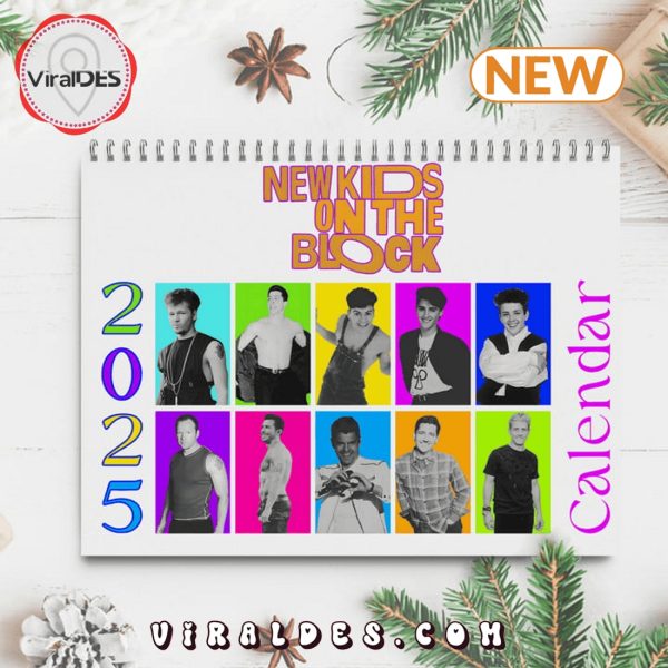 New Kids On The Block 2025 New Year Calendar