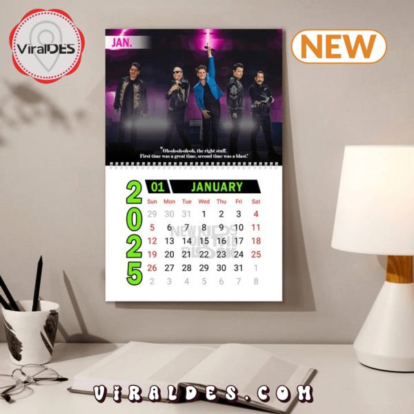 New Kids On The Block 2025 New Year Calendar