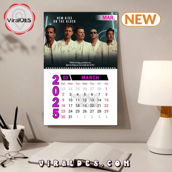 New Kids On The Block 2025 New Year Calendar