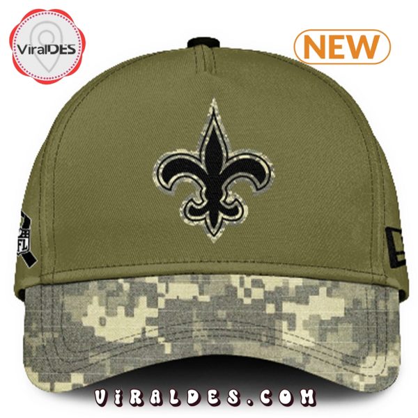 New Orleans Saints Salute to Service Camo Hoodie, Jogger, Cap