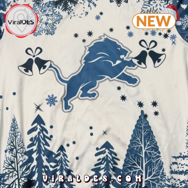 NFL Detroit Lions 2024 Christmas Ugly Sweater