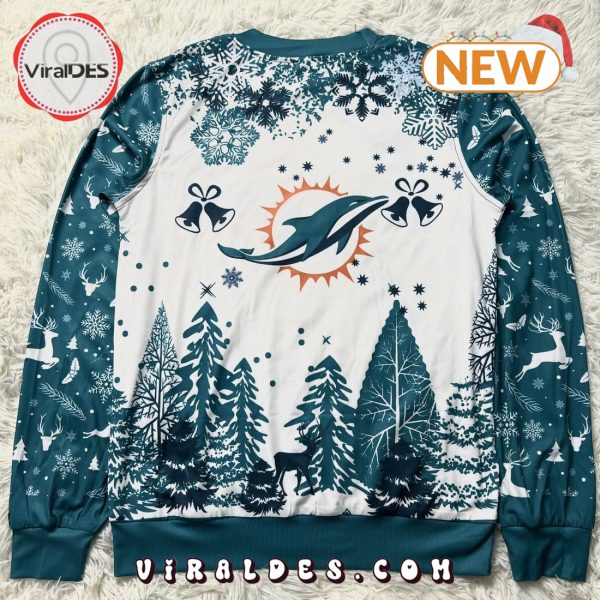 NFL Miami Dolphins 2024 Christmas Ugly Sweater