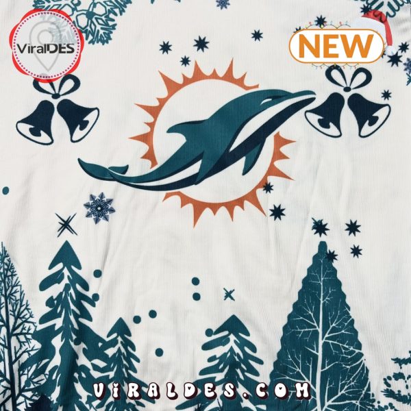 NFL Miami Dolphins 2024 Christmas Ugly Sweater