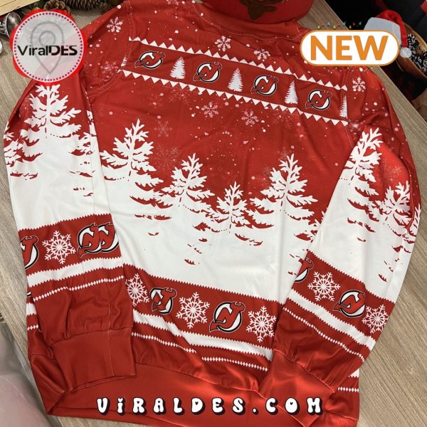 NHL New Jersey Devils 2024 Christmas Ugly Sweater