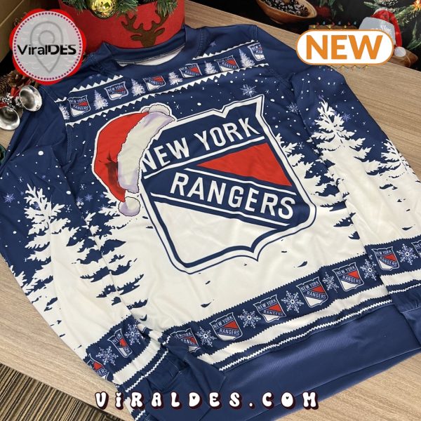 NHL New York Rangers 2024 Christmas Ugly Sweater