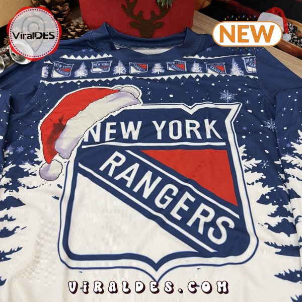 NHL New York Rangers 2024 Christmas Ugly Sweater