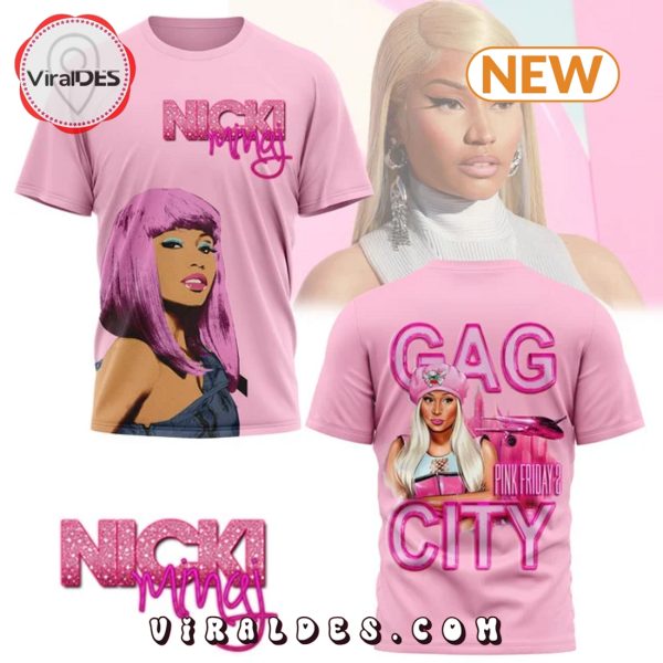 Nicki Minaj Pink Friday 2 City Pink Shirt