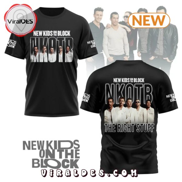 NKOTB – New Kids On The Block Black Shirt