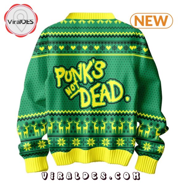 NOFX Band Punk’s Not Dead Christmas Ugly Sweater