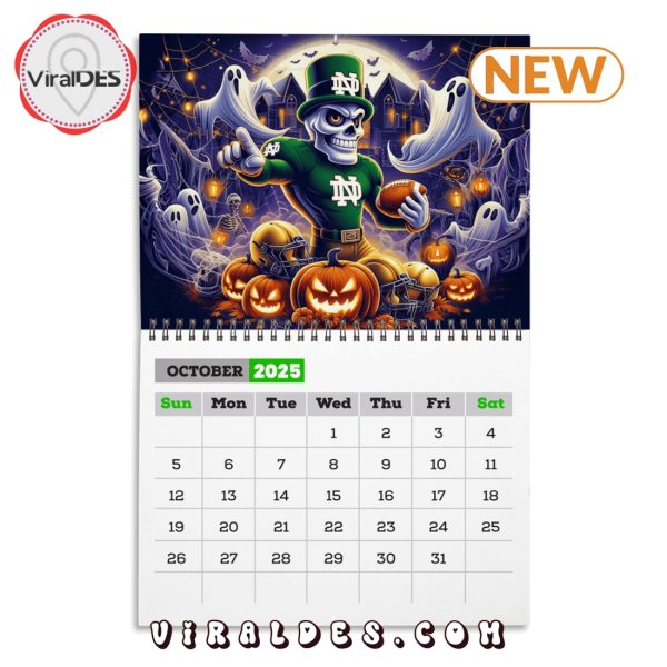 Notre Dame Fighting Irish 2025 Calendar