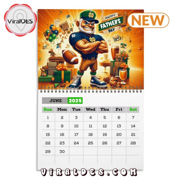 Notre Dame Fighting Irish 2025 Calendar