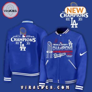 Los Angeles Dodgers World Series Champions Baseball Jacket