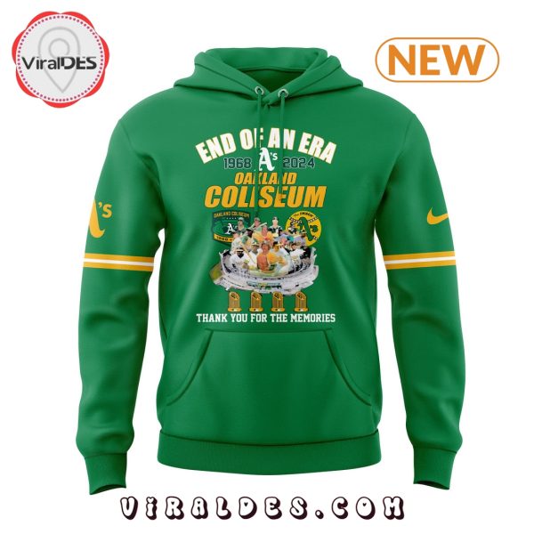 Oakland Coliseum Thank You For The Memories Hoodie