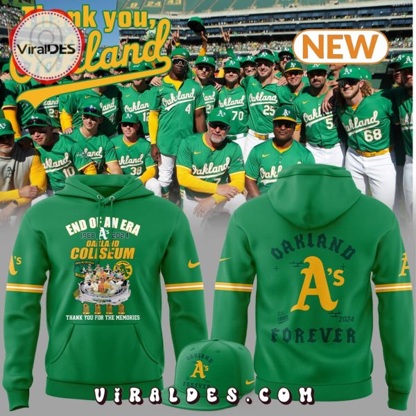 Oakland Coliseum Thank You For The Memories Hoodie