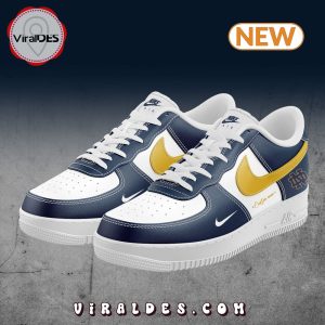 Notre Dame Football Custom Name Air Force 1 Sneakers