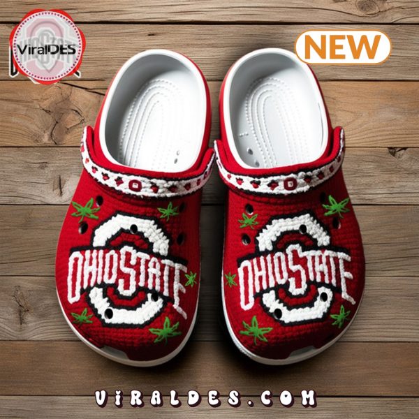 Ohio State Buckeyes Football Crocs Clogs