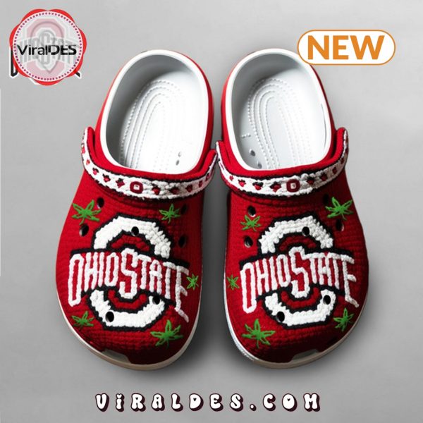 Ohio State Buckeyes Football Crocs Clogs