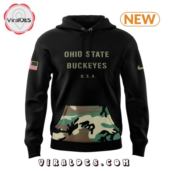 Ohio State Football Camo 2024 Hoodie, Jogger, Cap