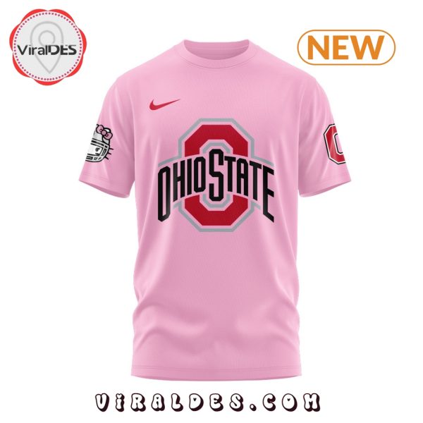 Ohio State Football x Hello Kitty Pink T-Shirt, Jogger, Cap