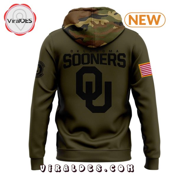 Oklahoma Sooners Camo 2024 Salute to Service Hoodie