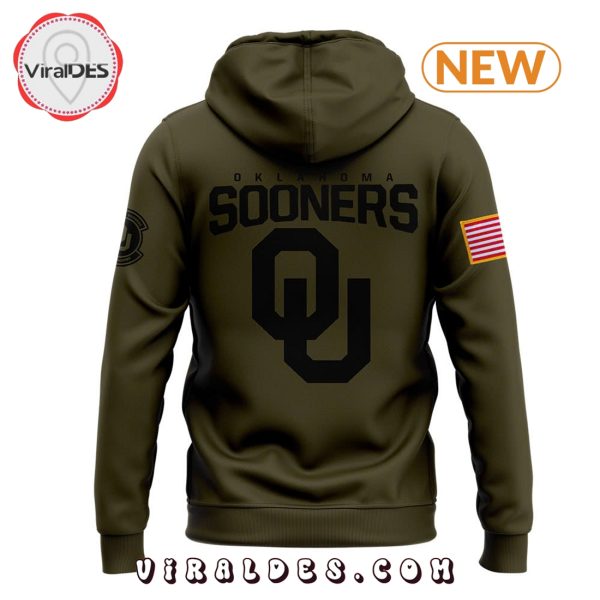 Oklahoma Sooners Camo Salute to Service Hoodie