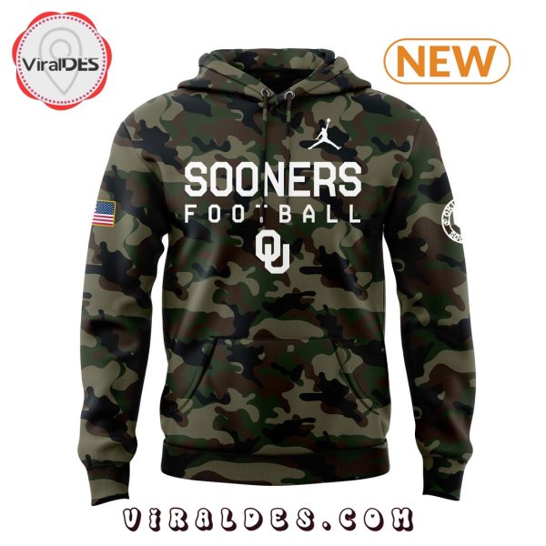 Oklahoma Sooners Football 2024 Camo Hoodie