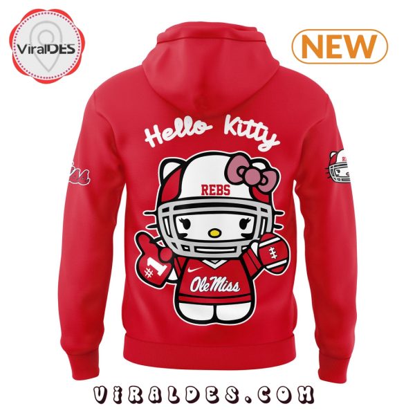 Ole Miss Football x Hello Kitty Hoodie