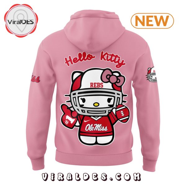 Ole Miss Football x Hello Kitty Purple Hoodie