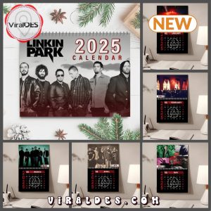 Linkin Park Rock Band 2025 New Year Calendar