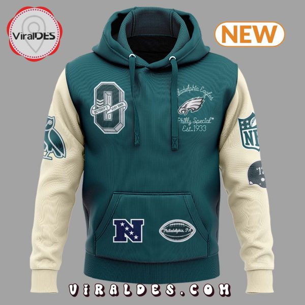 OVO x NFL Midnight Green Philly Special Hoodie