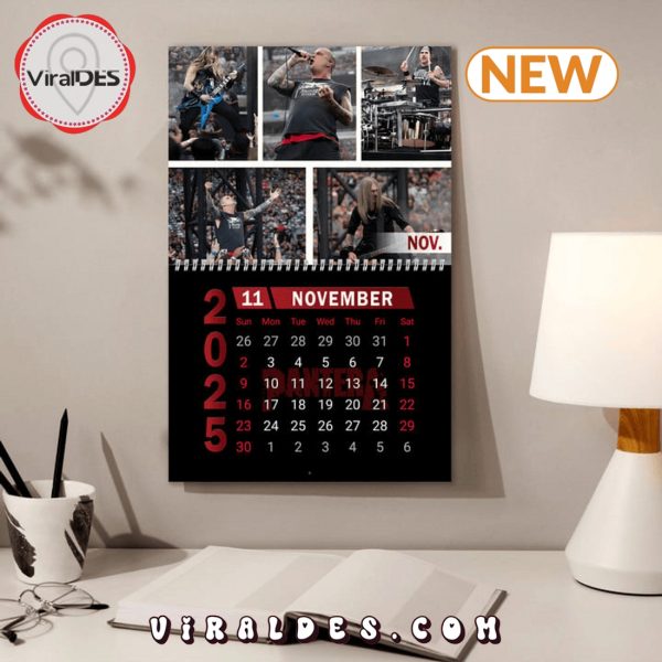 Pantera Band 2025 New Year Calendar