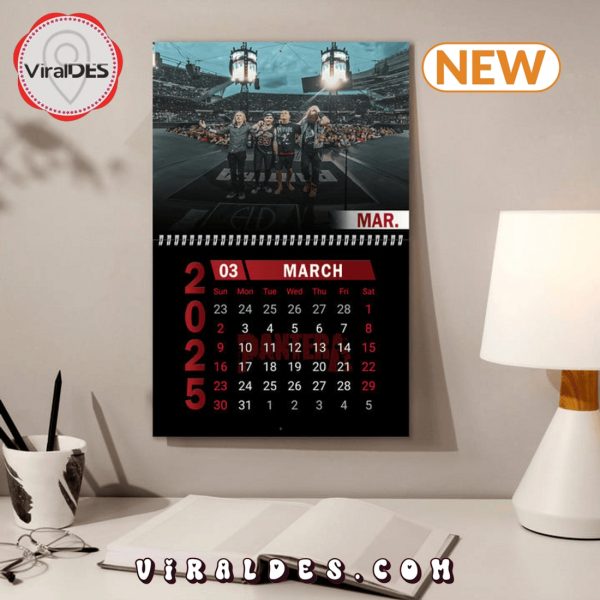 Pantera Band 2025 New Year Calendar