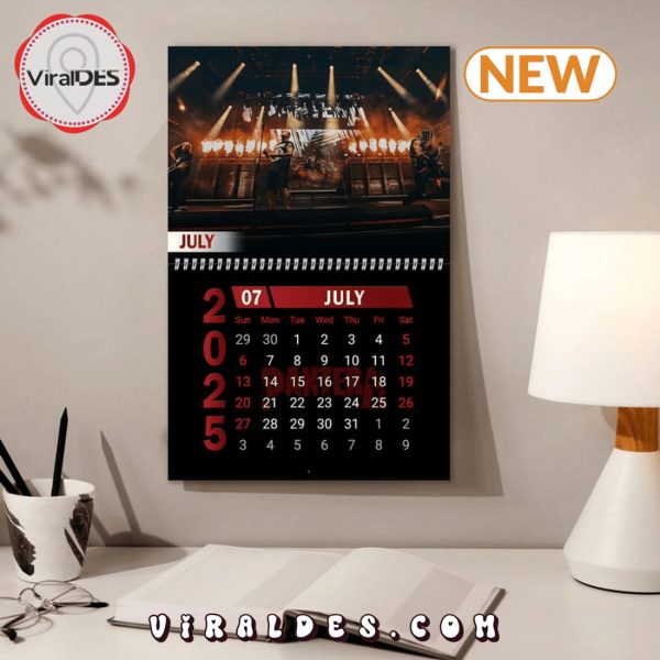 Pantera Band 2025 New Year Calendar