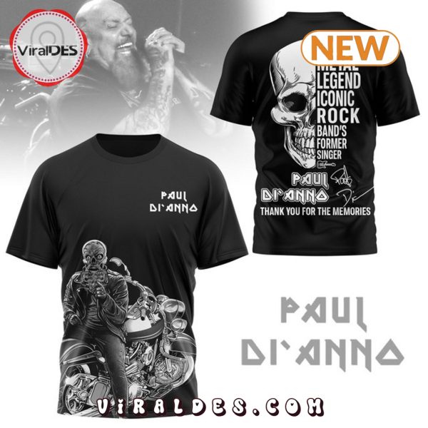 Paul Di’Anno Thank You For The Memories Shirt