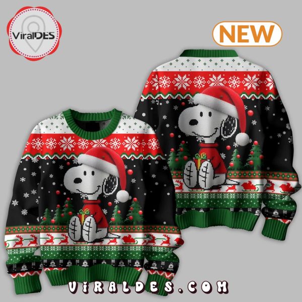 Peanuts Snoppy Disney 2024 Christmas Ugly Sweater