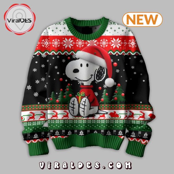 Peanuts Snoppy Disney 2024 Christmas Ugly Sweater