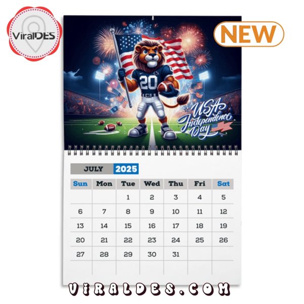 Penn State Nittany Lions Football 2025 Calendar