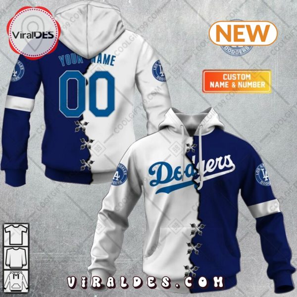 Personalized Los Angeles Dodgers Home Hoodie