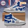 Los Angeles Dodgers MLB Custom Air Jordan 1 Hightop