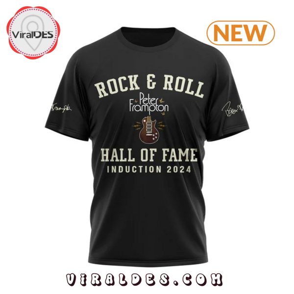 Peter Frampton – Rock & Roll 2024 Black Shirt