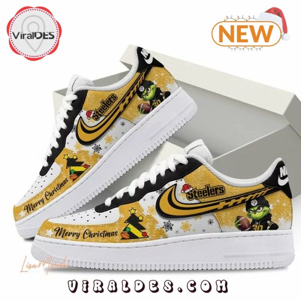 Pittsburgh Steelers 2024 Merry Christmas Air Force 1