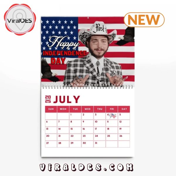 Post Malone 2025 New Year Calendar