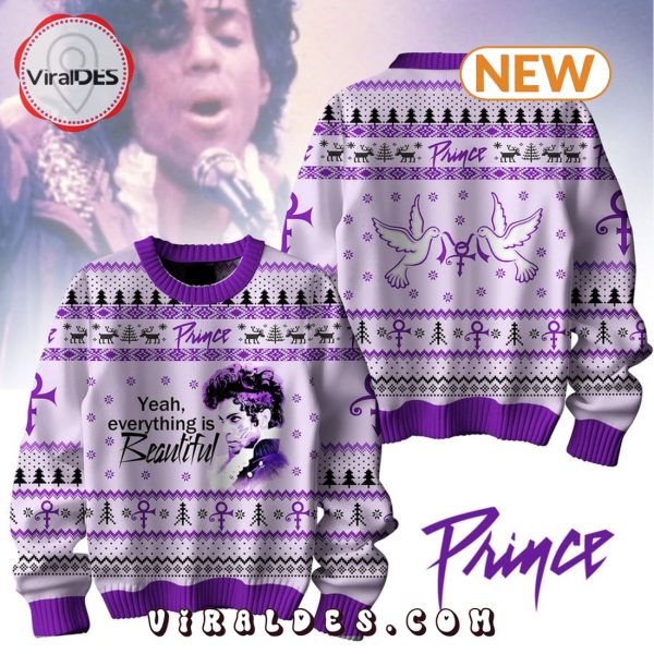 Prince 2024 Christmas Ugly Sweater