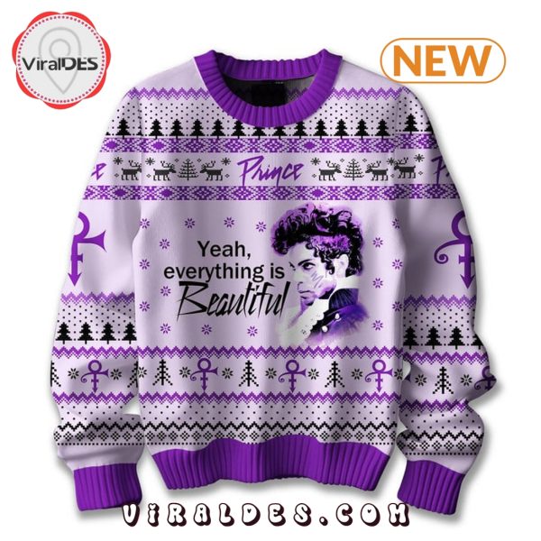 Prince 2024 Christmas Ugly Sweater